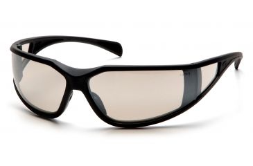 Image of Glossy Black Frame/Indoor/Outdoor Mirror Anti-Fog Lens