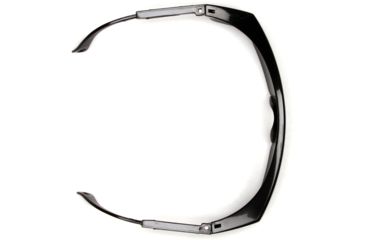 Image of Pyramex Integra Safety Eyewear - Clear Lens, Black Frame SB410S