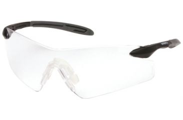 Image of Pyramex Intrepid II Eye Protection Clear Lens Black Frame