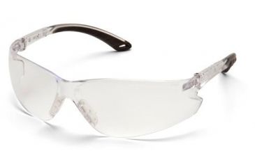 Image of Pyramex Itek Safety Glasses, Clear Frame/Clear Anti-Fog Lens w/ Adjustable Temples S5810STADJ