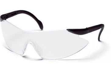 Image of Pyramex Legacy Safety Eyewear - Clear Lens, Black Temples Frame SB2310S