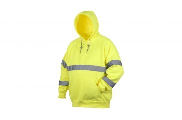 Image of Lumen X Hoodie, Hi-Vis Lime, Large
