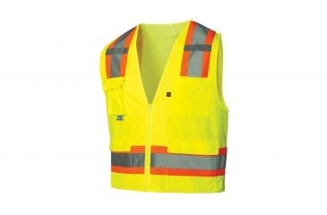 Image of Lumen X Vest, Flame Retardant, Hi-Vis Lime, Large