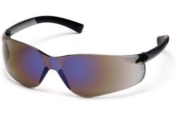 Image of Pyramex Mini Ztek Safety Glasses - Blue Mirror Lens, Blue Mirror Frame S2575SN