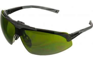 Image of Pyramex Onix Plus Reader Black Frame Clear 1.5 Anti-fog Lens 3.0 IR Filter Flip Lens SB4960PR15