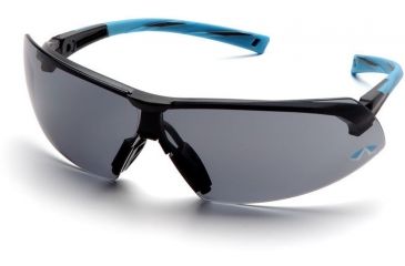 Image of Pyramex Onix Safety Glasses - Gray Lens, Blue Frame SN4920S