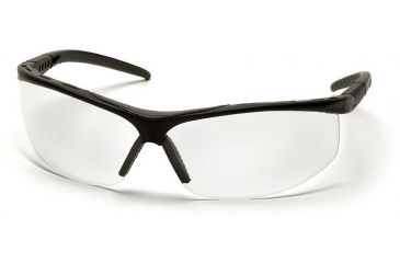 Image of Pyramex Pacifica Safety Eyewear - Clear Lens, Black Frame SB3410S