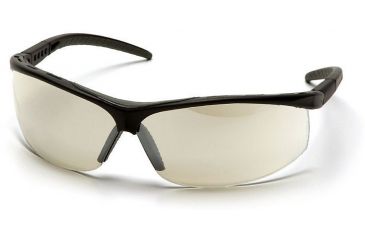 Image of Pyramex Pacifica Safety Glasses - Indoor/Outdoor Mirror Lens, Black Frame SB3480S