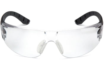 Image of Pyramex PYSBG9610ST Endeavor Glasses Clear Lens Anti-Fog Black-Gray Frame