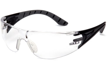 Image of Pyramex Endeavor Shooting Glasses Clear Lens, Black/Gray, PYSBG9610ST