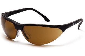 Image of Pyramex Rendezvous Safety Eyewear - Coffee Lens, Black Frame SB2815S