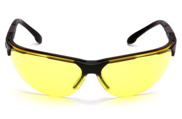 Image of Pyramex Rendezvous Safety Glasses - Amber Lens, Black Frame SB2830S