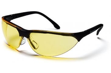 Image of Pyramex Rendezvous Safety Glasses - Amber Lens, Black Frame SB2830S