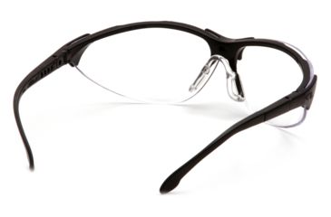 Image of Pyramex Rendezvous Safety Glasses - Clear Anti-Fog Lens, Black Frame SB2810ST