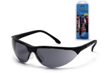 Image of Pyramex Rendezvous Safety Glasses w/ Black Frame Gray Anti-fog Lens SB2820ST3