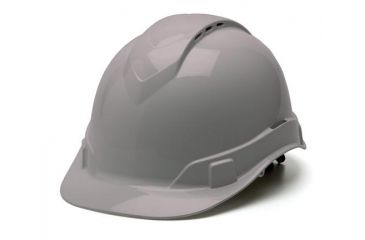 Image of Pyramex Ridgeline Vented Cap Helmet, GRAY, Box HP44112V