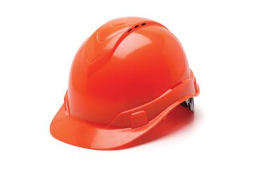 Image of Ridgeline Vented Cap Style 4 Pt Ratchet Suspension, Hi Vis Orange