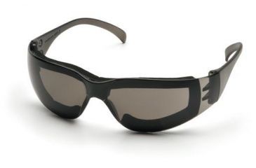 Image of Pyramex Intruder Safety Glasses Gray Frame, Gray Anti-Fog Lens S4120STFP