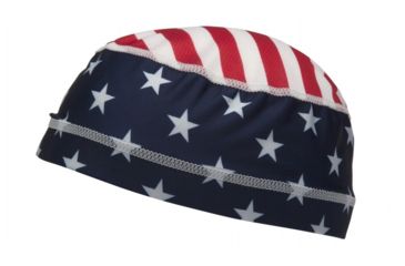 Image of Pyramex Skull Cap Liner, American Flag CSK1FLG