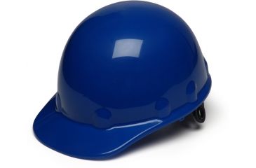 Image of Pyramex Sleek Shell Cap Style 4 Point Ratchet Suspension Hard Hat - Blue HPS14160