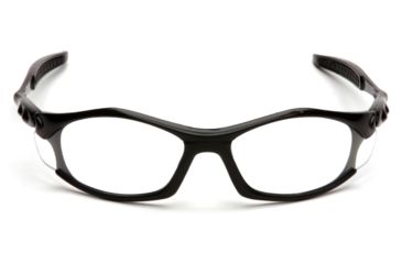 Image of Pyramex Solara Safety Glasses - Clear Lens, Black Frame SB4310D