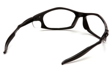 Image of Pyramex Solara Safety Glasses - Clear Lens, Black Frame SB4310D