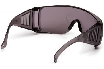 Image of Pyramex Solo Safety Glasses - Gray Lens, Gray Frame S520S