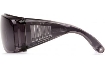 Image of Pyramex Solo Safety Glasses - Gray Lens, Gray Frame S520S