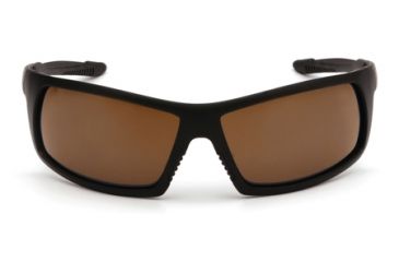 Image of Pyramex Stonewall Bronze Lens Black Frame