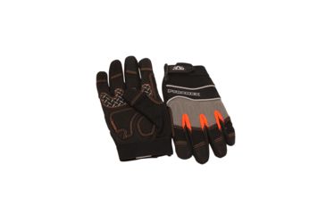 Image of Pyramex Trade Series Gloves, Black/Orange, 2X Large, GL102X2