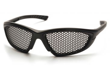 Image of Trifecta Mesh Lens Safety Glasses, Black