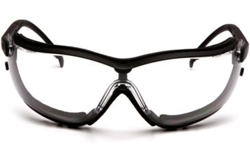 Image of Pyramex V2G Safety Glasses w/Clear H2MAX Anti-Fog Lens, Black, GB1810STM