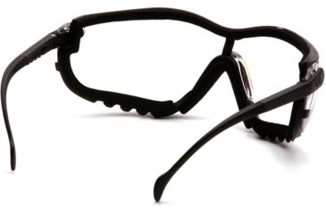 Image of Pyramex V2G Safety Glasses w/Clear H2MAX Anti-Fog Lens, Black, GB1810STM