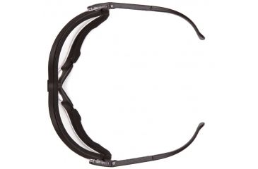 Image of Pyramex V2G Safety Glasses - Clear Anti-Fog Lens, Black Frame GB1810ST