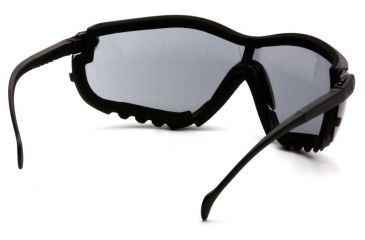Image of Pyramex V2G Safety Glasses - Gray Anti-Fog Lens, Black Frame GB1820ST