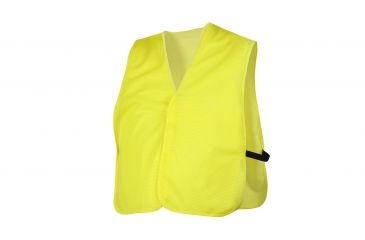 Image of Vest-Universal fit-No Reflective Tape, Hi-Vis Lime