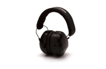 Image of Pyramex VGPM8011C Venture Gear V80 Muff 26 DB Over The Head Black Ear Cups With