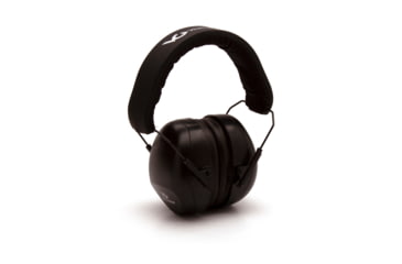 Image of Pyramex VGPM8011C Venture Gear V80 Muff 26 DB Over The Head Black Ear Cups With