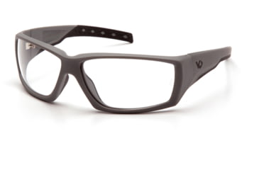 Image of Pyramex VGSUG710T OverWatch Glasses Clear Lens Anti-Fog Urban Gray Frame