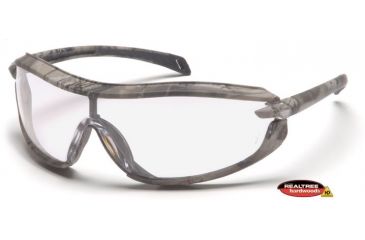 Image of Pyramex XS3 Safety Glasses - Clear Anti-Fog Lens, Real Tree HW Frame SC4610ST