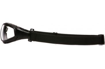 Image of Pyramex XSG Safety Glasses - Clear Anti-Fog Lens, Black Frame GB4010ST