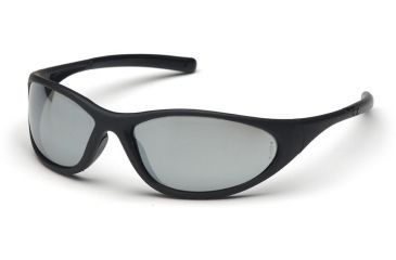 Image of Pyramex Zone II Safety Glasses - Silver Mirror Lens, Matte Black Frame SB3370E
