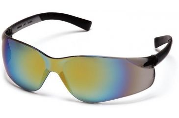 Image of Pyramex Ztek Safety Glasses - Gold Mirror Lens, Gold Mirror Frame S2590S