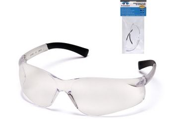 Image of Pyramex Ztek Safety Glasses - Orange Lens, Orange Frame S2540S7