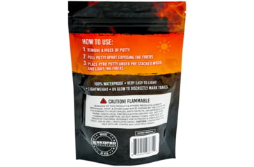 Image of Pyro Putty Summer Blend Refillable Firestarter Bag, Orange, 4oz, PP4OZS