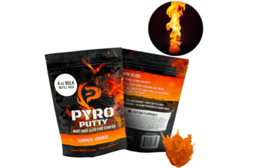 Image of Pyro Putty Summer Blend Refillable Firestarter Bag, Orange, 4oz, PP4OZS