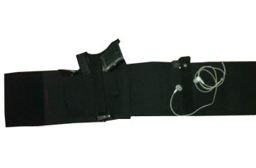 Image of Python Holsters Large Concealment Holster 'Belly Band", Black, 39in. long.  Fits small and medium autos. CHB L