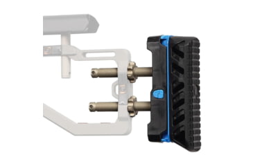 Image of Q Assembly Firm Butt Pad, Fix, Black/Blue, ACC-FIX-HARDASS