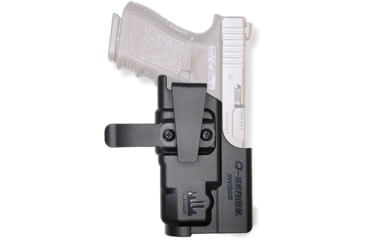 Image of Q-Series INVISUS TLR7X Light Compatible Inside the Waist Band Holster, Glock, Ambidextrious, Matte, Black, INVISUS01