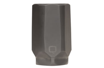 Image of Q WHISTLETIPPVD Whistle Tip Blast Mitigation Device QD, Black PVD, 1.85 L,